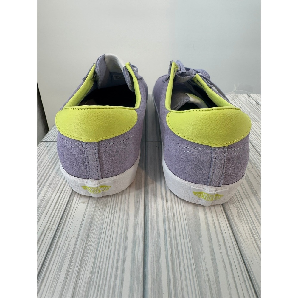 Vans Sport Low Caramella Lavender Lime Green Suede Mens 11 VN000CQRLAE NEW - Picture 5 of 5